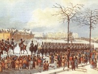 Восстание 14 декабря 1825 года на Сенатской площади.