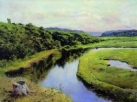 Река Клязьма. Жуковка 1888г.